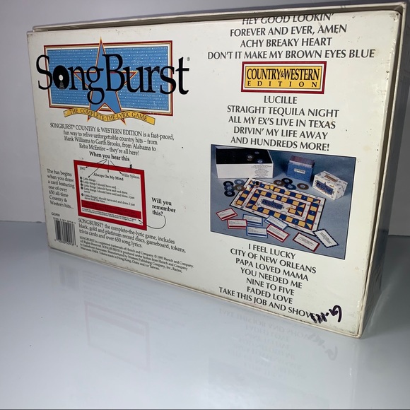 SongBurst Country &Western Edition Complete Lyric - Picture 6 of 9